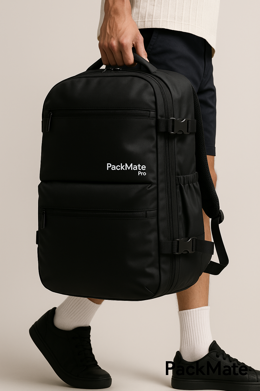 PackMate Pro – Smart Compression Travel Bag with Built-In Air Pump