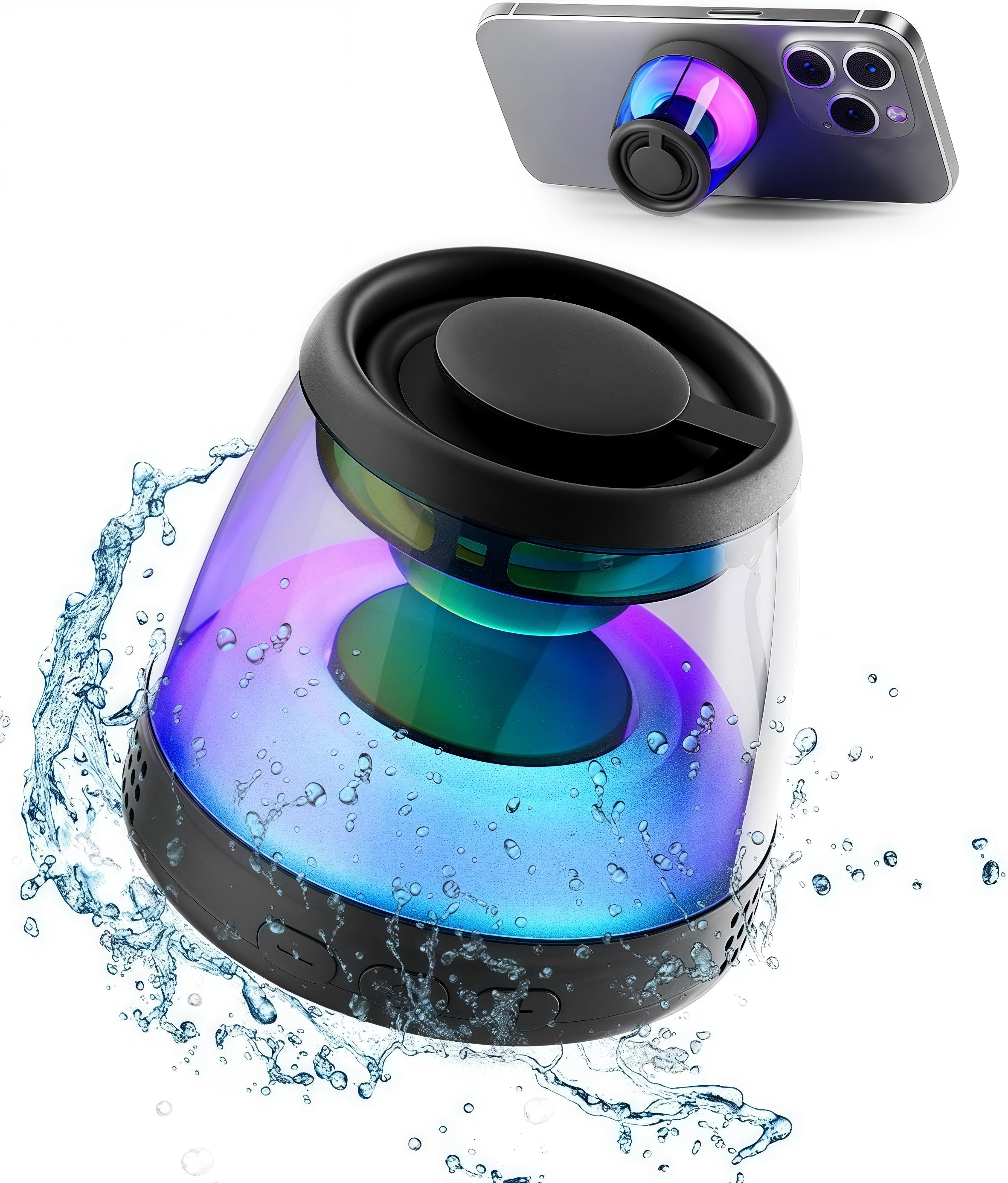 VibeCast Mini SoundPillar - Transform Any Surface Into Sound