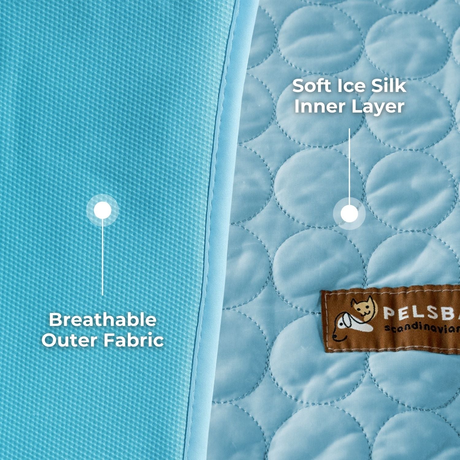 ChillPaws – Self-Cooling Pet Mat (1+1)