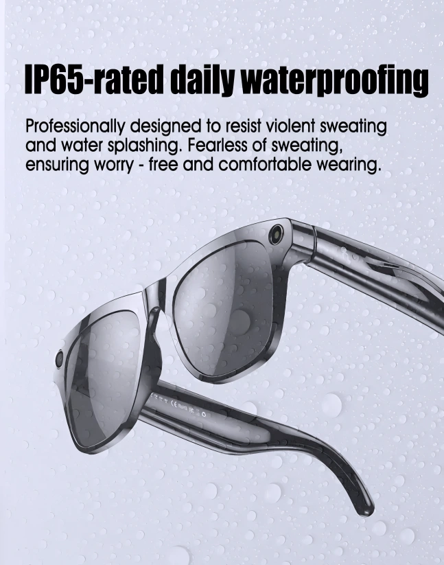 ChatGPT AI Smart Glasses – 4K Camera, Bluetooth Calls & Real-Time Voice Assistant
