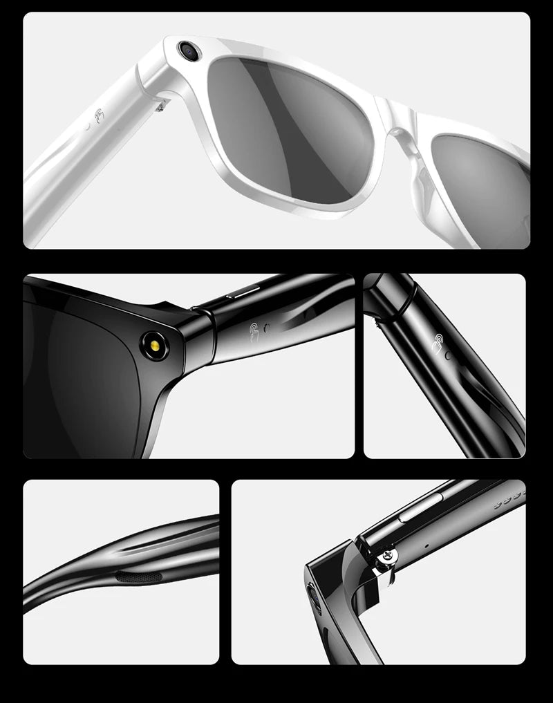 NxtGen AI Smart Glasses – 4K Camera, Bluetooth Calls & Real-Time Voice Assistant