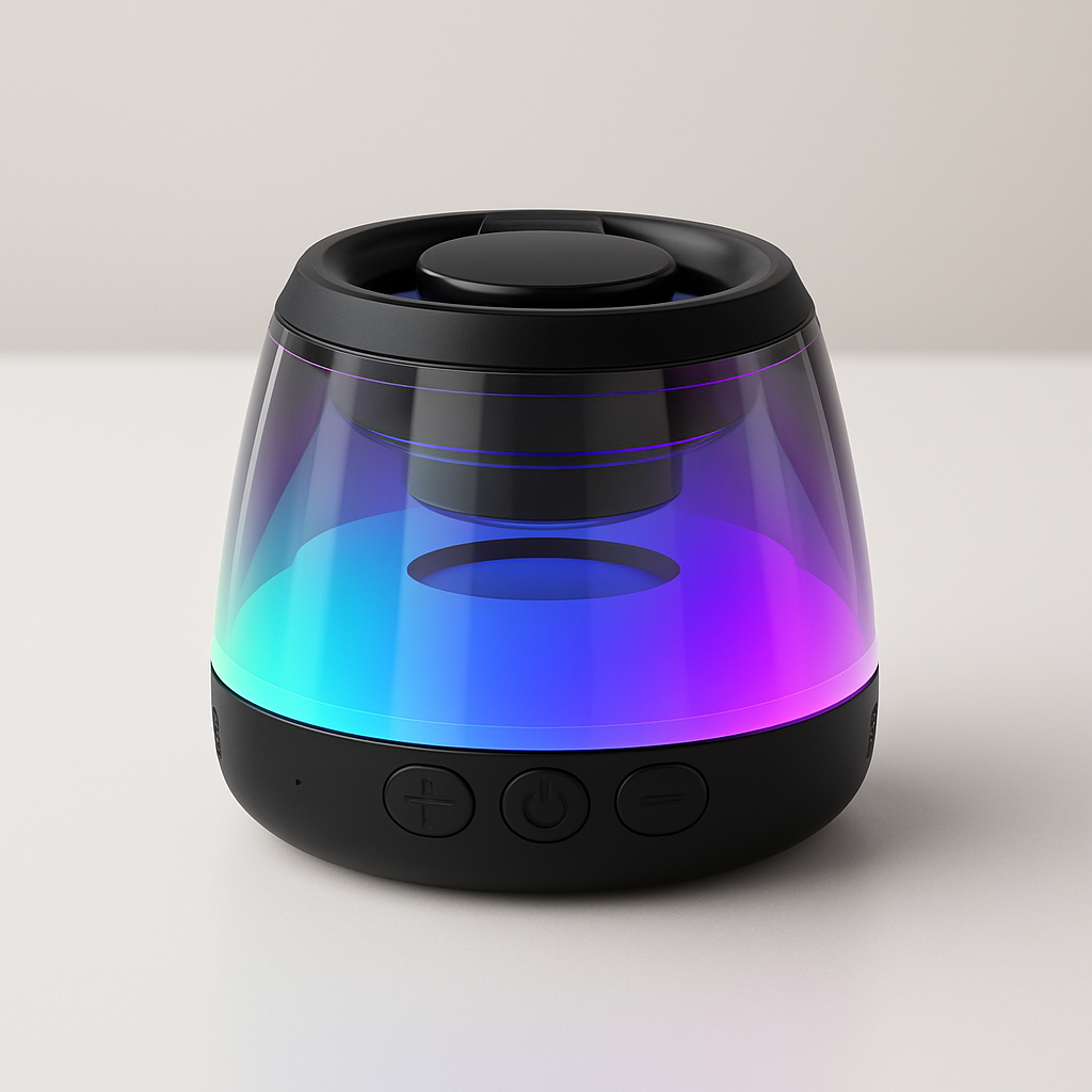 VibeCast Mini SoundPillar - Transform Any Surface Into Sound