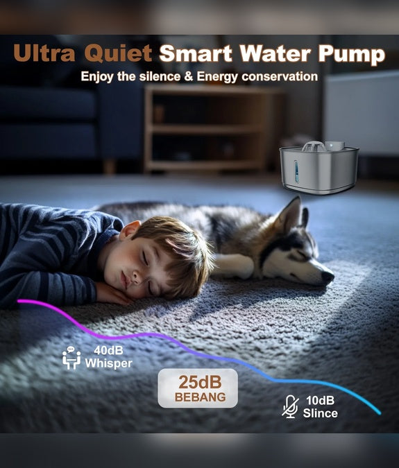 LuxeFlow - Wireless Fountain For Cats & Dogs
