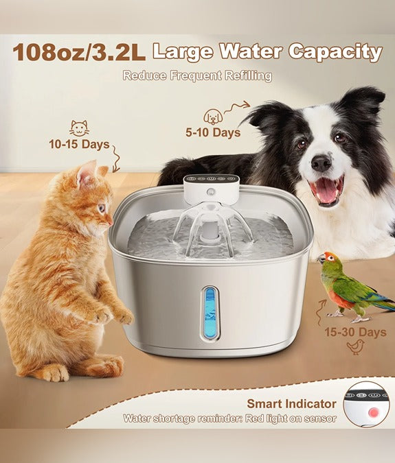 LuxeFlow - Wireless Fountain For Cats & Dogs