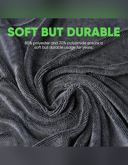 MagicDry Pro – Twist-Weave Microfiber Car Towels