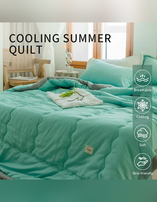 CoolWave – Breathable Cooling Blanket