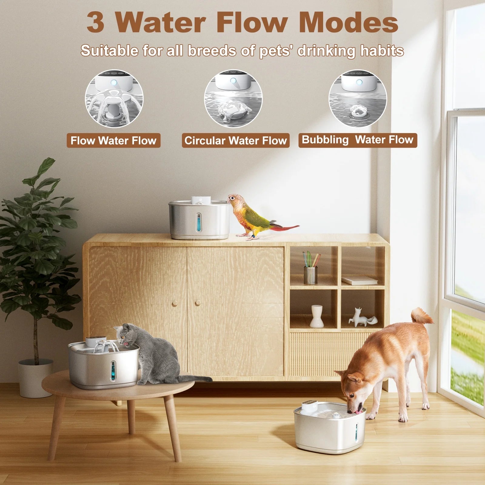 LuxeFlow - Wireless Fountain For Cats & Dogs