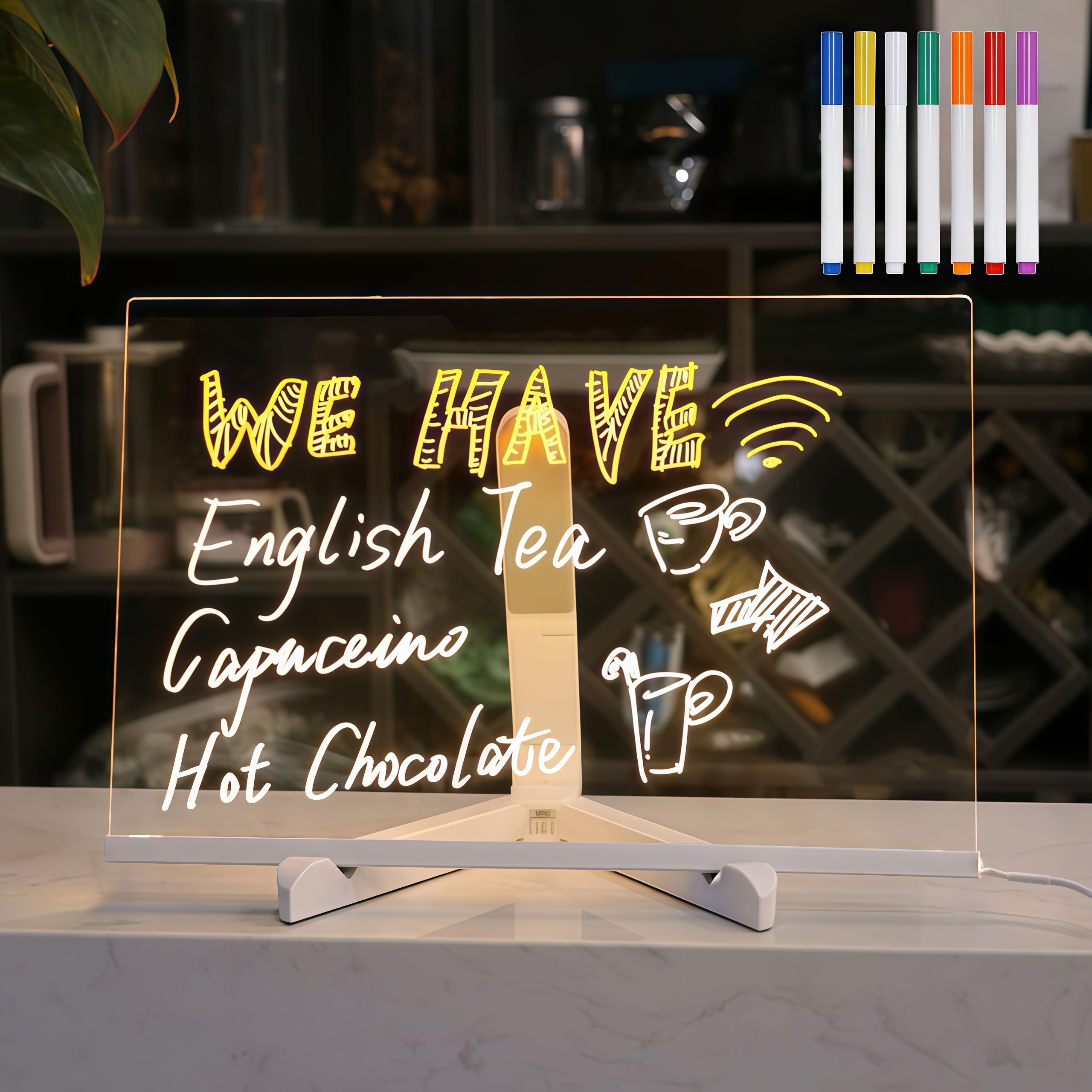 Glowboard - LED Light-Up Writing & Drawing Board