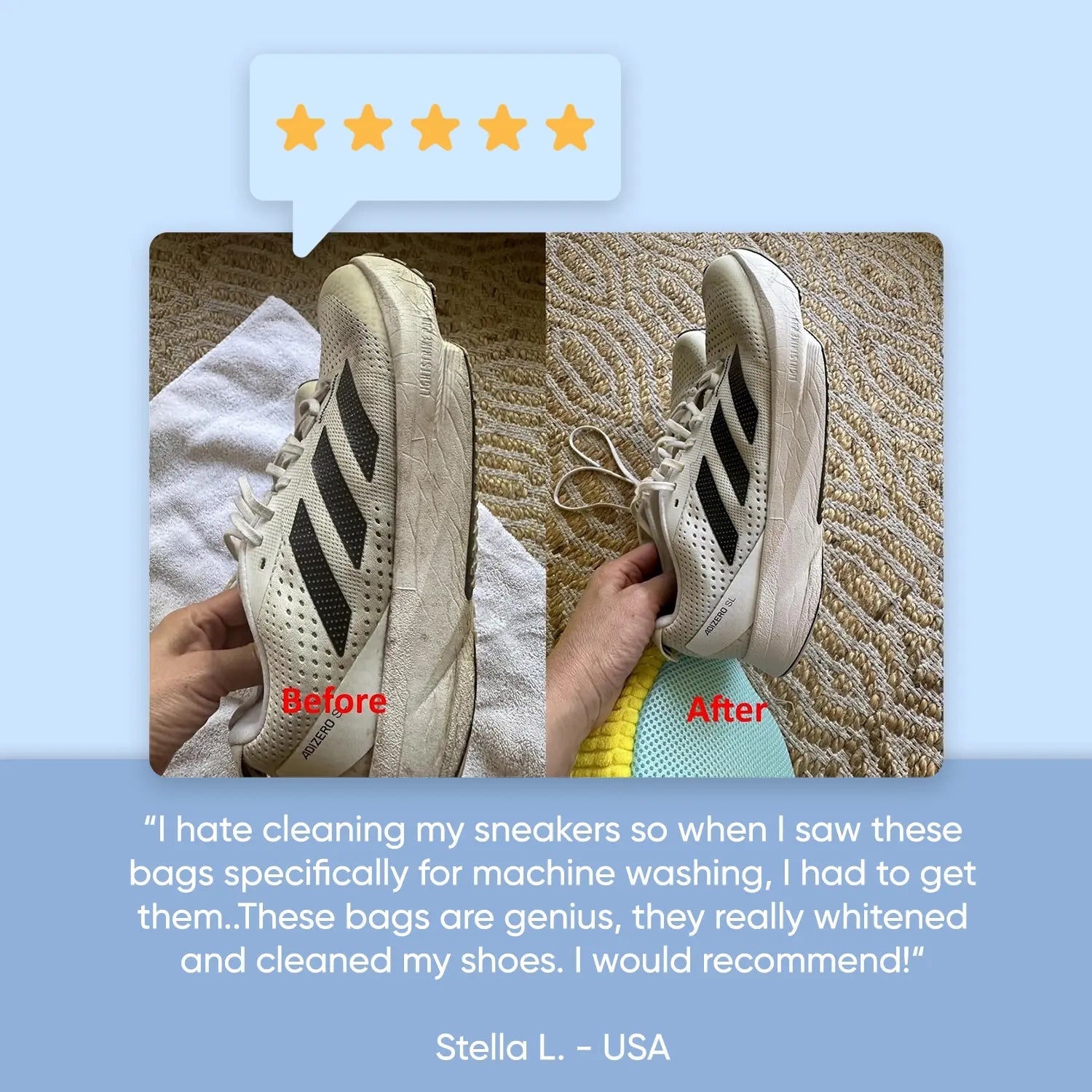 PureStep – Shoe Laundry Bag
